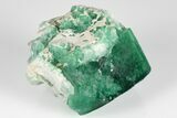 Green, Fluorescent, Cubic Fluorite Crystals - Madagascar #183880-1